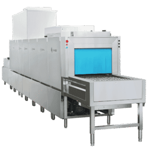 AS-F (Basket) 長龍式洗箱籃機